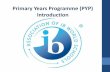 IB PYP Intro for teachers