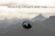 Modeling software with UML