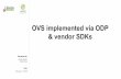 HKG15-301: OVS implemented via ODP & vendor SDKs