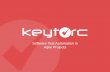 Software Test Automation in Agile Projects - Keytorc Approach