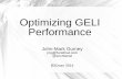 Optimizing GELI Performance by John-Mark Gurney