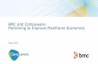 BMC and Compuware: Partnering to Improve Mainframe Economics