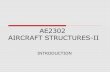 Advanced structures - wing section, beams, bending, shear flow and shear center