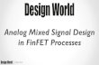 Analog Mixed-Signal Design in FinFET Processes