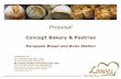 Concept bakery & pastries proposal