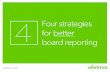 Four strategies for better board reporting