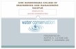 Water Conservation & Watershed Management