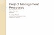 PMP Preparation 2 - Processes