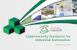 Cybersecurity Guidance for Industrial Automation