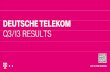 Deutsche Telekom Q3/13 Results