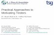 Dr. Tafline Murnane & Dr. Stuart Reid - Practical Approaches to Motivating Testers