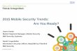 2015 Mobile Security Trends: Are You Ready?