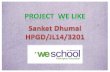 Welike Project Presentation Sanket on some Videos from Management Institute