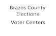 Brazos County Vote Centers