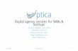 Pitch Deck for Uptica Digital Agency - Los Angeles / Orange County
