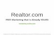 Free Marketing from Realtor.com that is Already Yours!  - Realtors Triple Play 2014