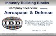 IBB Overview for Aerospace Sector