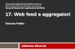 17. Web feed e aggregatori