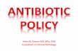 Antibiotic policy