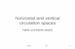 Theory of Buildings ARCH243 - V - Circulation
