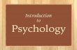 Introduction to Psych - History