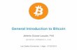 General Introdution to Bitcoin