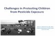 Childrens Health Pesticide Exposure