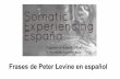 Peter Levine en español - Somatic Experiencing