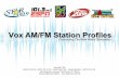 Vox AMFM 5 Station Profile 2013