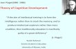 Piaget cognitive development theory