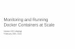 Monitoring Docker containers - Docker NYC Feb 2015