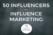 50 Top Influencers in Marketing