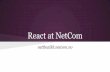React.js challenges with Reflux architecture, server-side rendering, testing at NetCom's NettButikk 2015