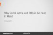 SearchLove Boston 2015 | Jeremy Goldman, 'Why Social Media and Return on Investment Do Go Hand in Hand’