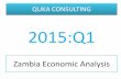 Zambia economic analysis 2015 Q1