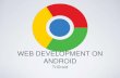 Tri droid   web development on android