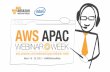 AWS Webinar Week, Top Questions of the Week