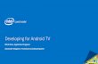 Developing for Android TV and the Nexus player - Mihai Risca & Alexander Weggerle, Intel