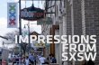 Impressions from SXSW 2015