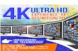 4k ULTRA HD - Experience 4x definition TV's