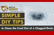 Simple DIY Tips to Clean Your Clogged Drains