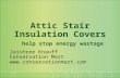 Attic Stair Insulation Covers