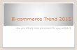 E-commerce Trend 2015 - How you attract more consumers for your website?