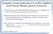 Episode 43 of the DSMSports Podcast w/ Jason Brower of the West Michigan Whitecaps