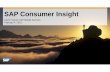 SAP Consumer Insight