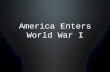 Power point – lesson 3   america enters world war i – the twentieth century unit (1)