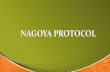 Nagoya protocol