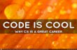 Why coding is a cool career