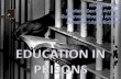 Education in prisons
