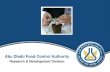 Presentation abu dhabi food control authority